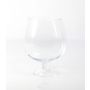 Globe vase / brandy glass LIAM with base, clear, 7.9"/20cm, Ø5.9"/15cm