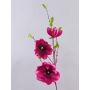 FINAH artificial magnolia branch, hot pink, 90 cm, Ø 9–15 cm