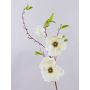 FINAH artificial magnolia branch, cream-white, 90 cm, Ø 9–15 cm