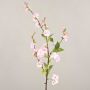 Decorative cherry blossom branch VALESKA, flowering, pink, 33"/85cm