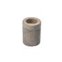 Candlestick holder JUANJO in concrete look, for tea lights and dinner candles, concrete grey, 8cm, Ø6cm