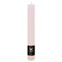 AURORA taper candle, light pink, 20cm, Ø3.5cm, 23h – Made in Germany