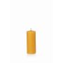 Beeswax candle BABETTE, natural-yellow, 4.7"/12cm, Ø2"/5cm, 36h - Made in Germany
