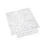 LUCIE room divider panels, lines, clear, set of 4, 30 cm