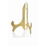ADALBERTO bookend in brass, matt brushed, gold, 17.5 x 10 cm