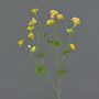Plastic buttercup NORA, yellow, 28"/70cm, Ø 0.8"-1.2"/2-3cm
