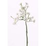 Artificial daisy flower BELINA, white, 12"/30cm, Ø 0.4"/1cm