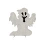 Halloween decorative figure - SPOOKY GHOST silhouette, white, 23"/58cm