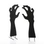 Halloween decorative figure silhouette: SPOOKY HANDS, black, 40cm