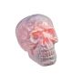 Halloween Skull Decoration MORTY with sound function, LED, 30x23cm