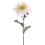 Artificial flower chrysanths AMANDI, white, 30"/75cm, Ø 5.9"/15cm