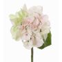 Plastic hydrangea CHIDORI, cream-pink, 12"/30cm, Ø 5"/13cm