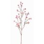 Artificial wax flower NIANG, pink-fuchsia, 31"/80cm, Ø0.6"-1"/1.5-2.5cm