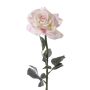 Decorative rose QUINZY, pale pink, 26"/65cm, Ø 5"/13cm