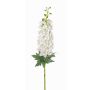 Artificial delphinium RIKKE, white, 37"/95cm, Ø4.3"/11cm