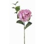 Silk Hydrangea ASUKA, purple, 31"/80cm, Ø5.9"/15cm
