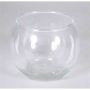 Tealight holder TOBI OCEAN, globe/round, clear, 3.3"/8,5cm, Ø4.3"/11cm