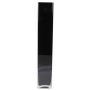 Floor vase JACK OCEAN, cubic/square, black, 4"x4"x24"/10x10x60cm