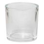Lantern JOHN OCEAN, cylinder/round, clear, 4.7"/12cm, Ø4.7"/12cm