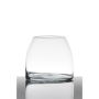 Table light glass AURELIO, cone/round, clear, 4.7"/12cm, Ø3.5"/9cm