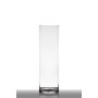 Floor vase of glass SANYA EARTH, cylinder/round, clear, 20"/50cm, Ø6"/15cm