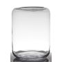 Floor vase of glass EIKE, cylinder/round, clear, 12"/30cm, Ø9"/23cm