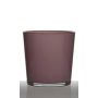 Flower pot ALENA, cylinder/round, dusky pink, 7"/19cm, Ø7"/19cm