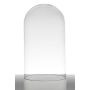 Glass cover / glass bell ADELINA, cylinder/round, clear, 11"/28cm, Ø6"/16,5cm