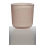 Tealight holder NICK, cylinder/round, light pink, 3"/7,5cm, Ø3"/7,5cm