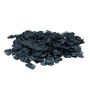 Artificial rose petals MEGGIE, 500 pieces, black, 1.6"x1.6"/4x4cm