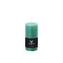 Pillar candle / Wax candle AURORA, mint green, 4.7"/12cm, Ø2.3"/5,8cm, 42h - Made in Germany