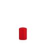 Votive candle / Pillar candle MAEVA, red, 3.1"/8cm, Ø2"/5cm, 18h - Made in Germany