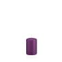 Votive candle / Pillar candle MAEVA, violet, 3.1"/8cm, Ø2"/5cm, 18h - Made in Germany