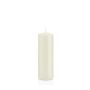 Votive candle / Pillar candle MAEVA, ivory, 6"/15cm, Ø2"/5cm, 37h - Made in Germany
