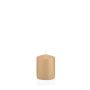 Votive candle / Pillar candle MAEVA, light brown, 3.1"/8cm, Ø2.4"/6cm, 29h - Made in Germany
