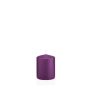 Votive candle / Pillar candle MAEVA, violet, 3.1"/8cm, Ø2.4"/6cm, 29h - Made in Germany