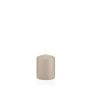 Votive candle / Pillar candle MAEVA, beige, 3.1"/8cm, Ø2.4"/6cm, 29h - Made in Germany