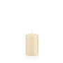 Votive candle / Pillar candle MAEVA, cream, 4"/10cm, Ø2.4"/6cm, 33h - Made in Germany