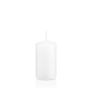 Votive candle / Pillar candle MAEVA, white, 4.7"/12cm, Ø2.4"/6cm, 40h - Made in Germany