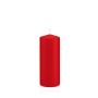 Votive candle / pillar candle MAEVA, red, 5.9"/15cm, Ø2.4"/6cm, 54h - Made in Germany