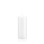 Votive candle / Pillar candle MAEVA, white, 6"/15cm, Ø2.4"/6cm, 54h - Made in Germany