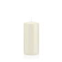 Votive candle / pillar candle MAEVA, ivory, 5.9"/15cm, Ø2.8"/7cm, 63h - Made in Germany