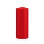 Votive candle / Pillar candle MAEVA, red, 8"/20cm, Ø 3.1"/8cm, 119h - Made in Germany