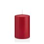 Votive candle / Pillar candle MAEVA, dark red, 6"/15cm, Ø4"/10cm, 113h - Made in Germany