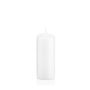 Votive candle / Pillar candle MAEVA, white, 18,5cm, Ø2.4"/6cm, 61h - Made in Germany