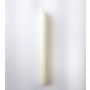 Candlestick / Taper candle CHARLOTTE, cream, 7.3"/18,5cm, Ø 0.8"/2,1cm, 6,5h - Made in Germany