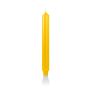 Cone shaped candle / Household candle ARIETTA, yellow, 24,9cm, Ø 1.1"/2,8cm, 16h - Made in Germany