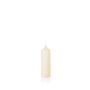 Chimney candle / Altar candle FRANZISKA, ivory, 10"/25cm, Ø3.1"/8cm, 114h - Made in Germany