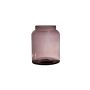 Vase MARTITA made of glass, recycled, violet-clear, 25cm, Ø19cm