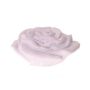 Decorative rose NESSAYA made of polyresin, light purple, 5.1"x5.3"x2.6"/13x13,5x6,5cm